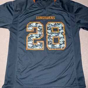 Texas Longhorns Combat Camo Jersey Size M